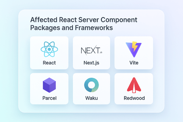 React confirmed multiple frameworks and bundlers rely on the vulnerable RSC packages